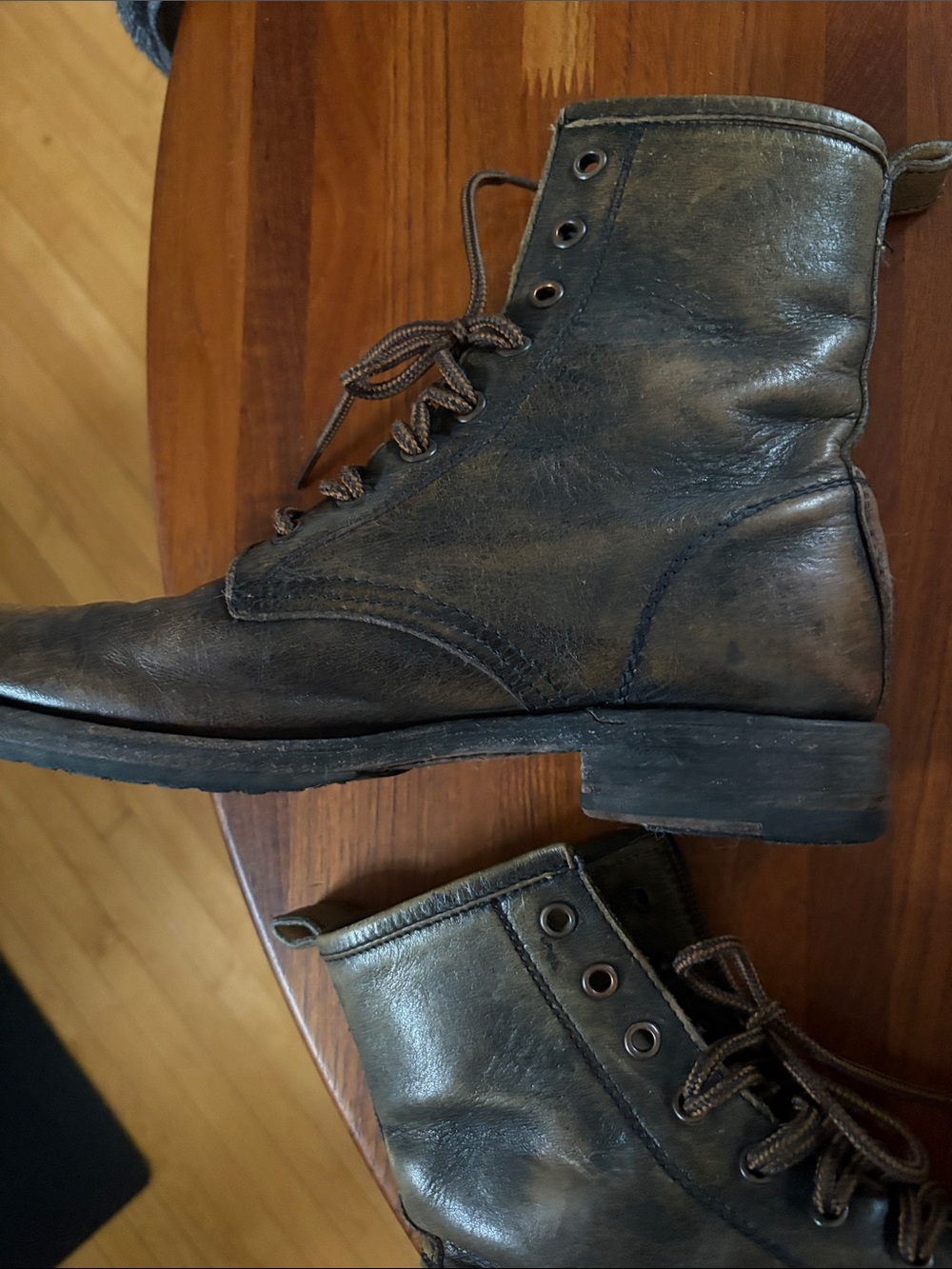 Frye Veronica Combat Boots - Picture 6 of 7